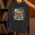 Retro Tech Stack 80s 90s Nostalgia Analog Devices Unisex Hoodie