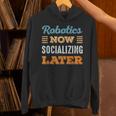 Robotics Now Minimal Socializing Introvert Vintage Unisex Hoodie Robotics Now Minimal Socializing Introvert Vintage Unisex Hoodie