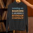 Running On Baking Social Introvert Humor Vintage Unisex Hoodie Running On Baking Social Introvert Humor Vintage Unisex Hoodie