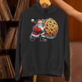 Santa Holding Cookie Xmas Baker Introvert Christmas Unisex Hoodie Santa Holding Cookie Xmas Baker Introvert Christmas Unisex Hoodie