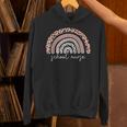 School Nurse Appreciation Rainbow Graduation Medical Nursing Unisex Hoodie