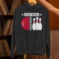 Senior 2025 Bowling Player Class Of 2025 Graduation Seniors Unisex Hoodie