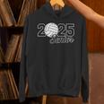 Senior 2025 Volleyball Mom High School Graduation Outfit Pro Unisex Hoodie