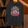 Senior 2026 Class Of 26 Coquette Pink Bow Graduation Cousin Unisex Hoodie