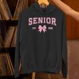 Senior 2026 Class Of 2026 Coquette Pink Bow Graduation 2026 Unisex Hoodie