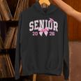 Senior 2026 Coquette Pink Bow Girls Class Of 2026 Graduation Unisex Hoodie