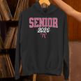 Senior 2026 Pink Coquette Bow Class Of 2026 Graduation Women Unisex Hoodie