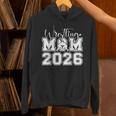 Senior 2026 Wrestling Mom Proud Senior 2026 Mom Graduation Unisex Hoodie