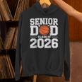 Senior Dad Class Of 2026 Cute Basketball Dad Graduation 2026 Unisex Hoodie