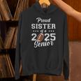 Senior Football Sister Class Of 2025 Graduation Graduate Unisex Hoodie