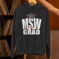 Social Work MSW Graduation Masters Degree Worker 2020 Unisex Hoodie
