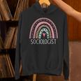 Sociologist Sociology Teacher Graduation Rainbow Unisex Hoodie
