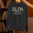 Speech Therapy Graduation For SLPA Therapist Unisex Hoodie