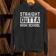 Straight Outta High School Graduation Kid Unisex Hoodie