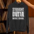 Straight Outta Middle School Class Of 2024 Graduation Unisex Hoodie