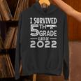 I Survived 5th Grade Class Of 2022 Graduation Student Unisex Hoodie