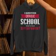 I Survived Catholic School Shirt Catholic Graduation Unisex Hoodie
