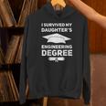 I Survived My Daughter's Engineering Degree Graduation Unisex Hoodie