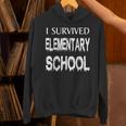 I Survived Elementary School Graduation Shirt T-Shirt Unisex Hoodie