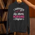 I Survived My Mom's Nursing Degree Nurse Graduation Unisex Hoodie