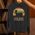 Test Day No Probllama Silhouette Teacher Student Graduation Unisex Hoodie