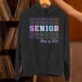 Tie Dye Senior 24 Class Of 2024 Seniors Graduation 24 Unisex Hoodie