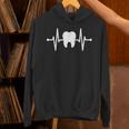 Tooth Heartbeat Dentist Graduation Party Dental Heartbeat Unisex Hoodie