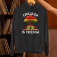 History Education Is Freedom Books Black History Unisex Hoodie
