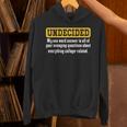 Undecided Collage Student Novelty Graduation Present Unisex Hoodie