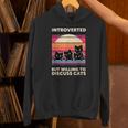 Unique Art For Introverted Cat Fans -Adults Cat Humorous Introvert Small Unisex Hoodie Unique Art For Introverted Cat Fans -Adults Cat Humorous Introvert Small Unisex Hoodie