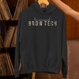 Vintage Brow Tech Graduation Licensed Brow Tech Unisex Hoodie