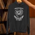 I Wear In Memory Of Papa Lung Cancer Awareness Family Unisex Hoodie