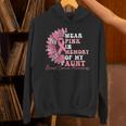 I Wear Pink In Memory Of My Aunt Breast Cancer Pink Ribbon Unisex Hoodie I Wear Pink In Memory Of My Aunt Breast Cancer Pink Ribbon Unisex Hoodie