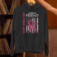 I Wear Pink In Memory Of Friend Breast Cancer Awareness Flag Unisex Hoodie I Wear Pink In Memory Of Friend Breast Cancer Awareness Flag Unisex Hoodie