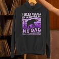I Wear Purple In Memory Of My Dad Alzheimer's Awareness Day Unisex Hoodie I Wear Purple In Memory Of My Dad Alzheimer's Awareness Day Unisex Hoodie