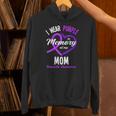 I Wear Purple In Memory For My Mom Dementia Awareness Unisex Hoodie I Wear Purple In Memory For My Mom Dementia Awareness Unisex Hoodie