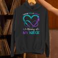 I Wear Teal & Purple In Memory Of My Niece Unisex Hoodie