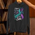 I Wear Teal And Purple In Memory My Son Suicide Prevention Unisex Hoodie I Wear Teal And Purple In Memory My Son Suicide Prevention Unisex Hoodie