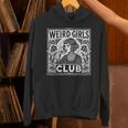 Weird Girls Club Vintage Linocut Retro Introvert Aesthetic Unisex Hoodie Weird Girls Club Vintage Linocut Retro Introvert Aesthetic Unisex Hoodie