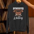Whittling Hobby Woodcarve Introverted Wood Artist Whittler Unisex Hoodie