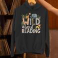 Wild About Reading Animals And Book Lovers Unisex Hoodie