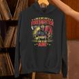 Woman Firefighter Aunt TiTi Auntie Black Graduation Unisex Hoodie