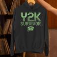 Y2K Survivor 2000s Nostalgia Retro Vintage Nostalgic Unisex Hoodie Y2K Survivor 2000s Nostalgia Retro Vintage Nostalgic Unisex Hoodie