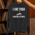 I Like Yoga And Maybe 3 People Introvert Namaste Unisex Hoodie I Like Yoga And Maybe 3 People Introvert Namaste Unisex Hoodie