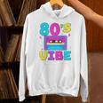 80's Vibe Retro Style Cassette Tape Nostalgia 1980s Party Unisex Hoodie