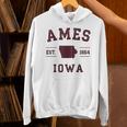 Ames Iowa Est 1864 Nostalgia Unisex Hoodie