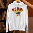 Boom Graduation Hat And Diploma For Proud Graduate Unisex Hoodie