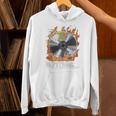 Buffering Glitched CD On Fire 2000s Nostalgia Unisex Hoodie