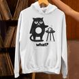 Cat What Humor Introvert Anti-Social Unisex Hoodie Cat What Humor Introvert Anti-Social Unisex Hoodie