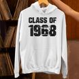 Class Of 1968 High School College Graduation Reunion Unisex Hoodie